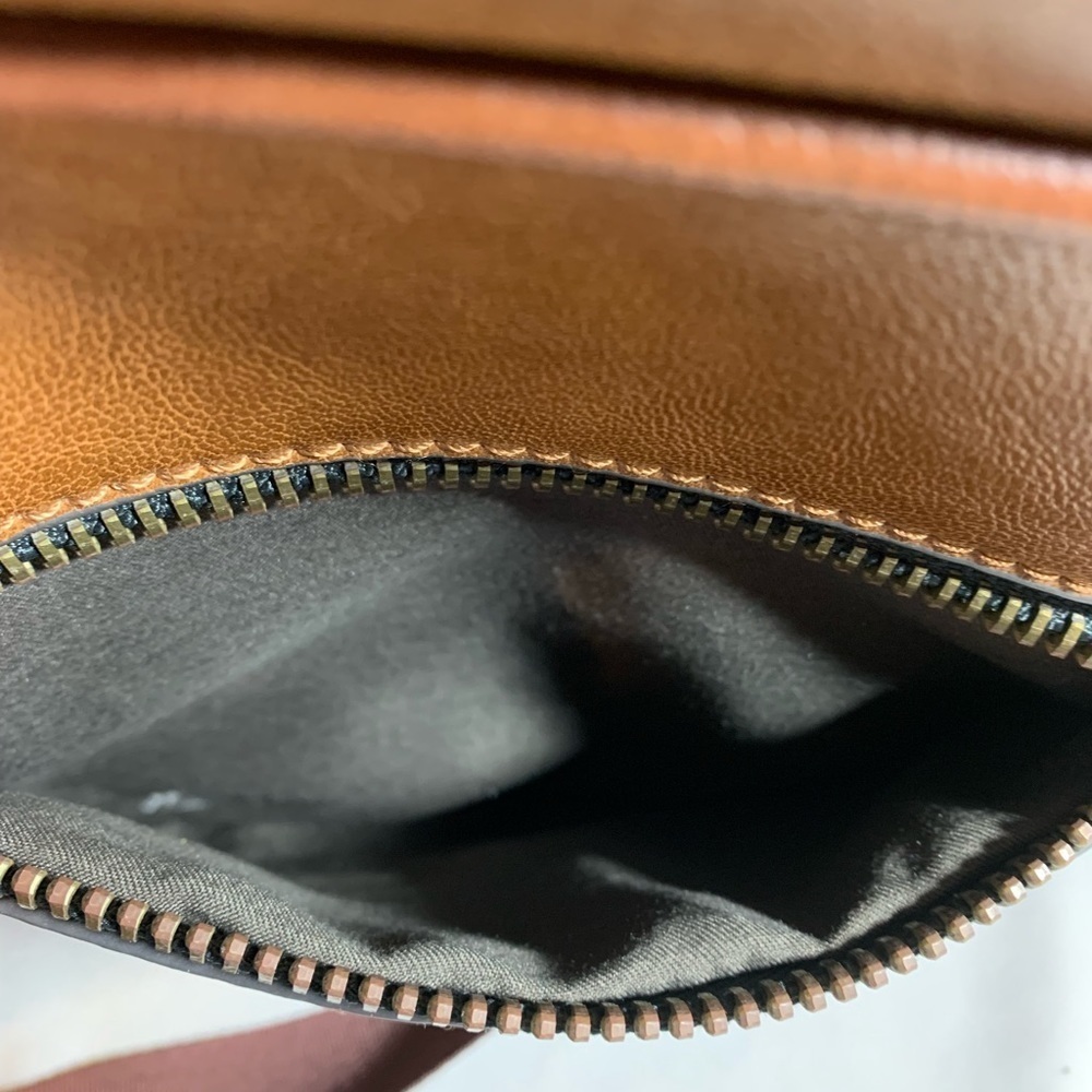 Aldo brown crossbody messenger bag - Picture 5 of 13